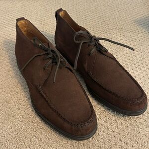 Peter Millar Men’s suede derby boot